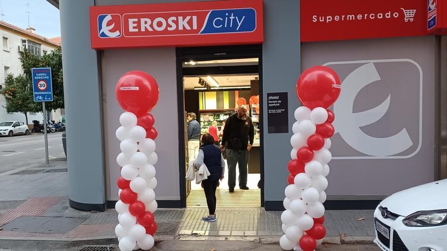Eroski abre un nuevo supermercado en la calle Eugenio Gross de Malaga