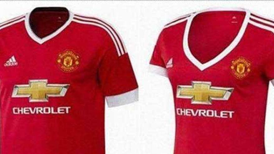 Críticas por el escote de la camiseta para mujeres del United