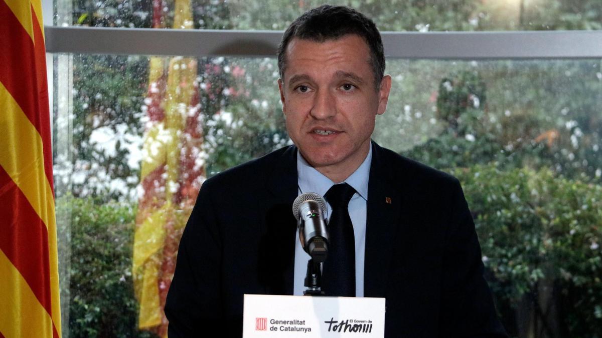 El conseller d'Agricultura, Ramaderia, Pesca i Alimentació, Òscar Ordeig