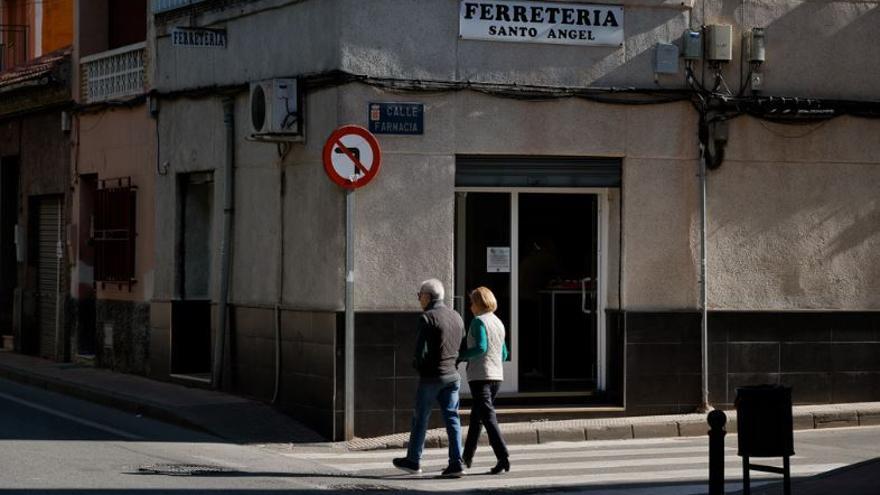 Fachada de la Ferretería Santo Ángel