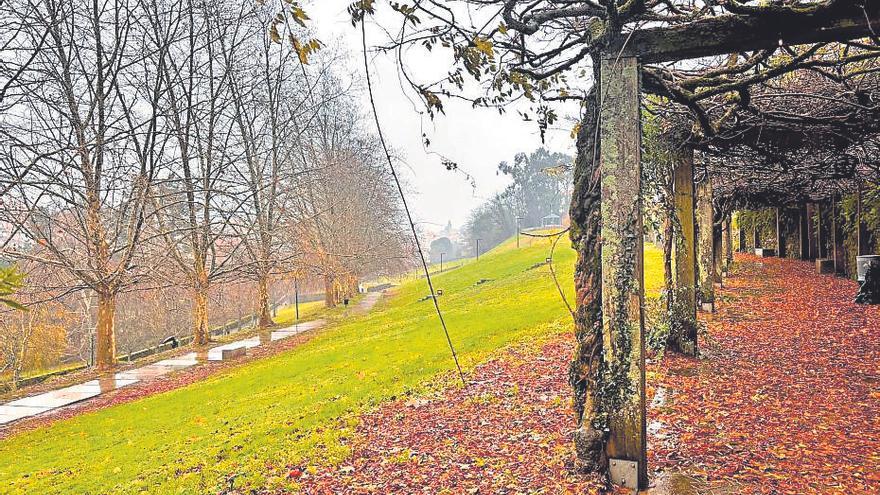 Parque de Belvís en Santiago