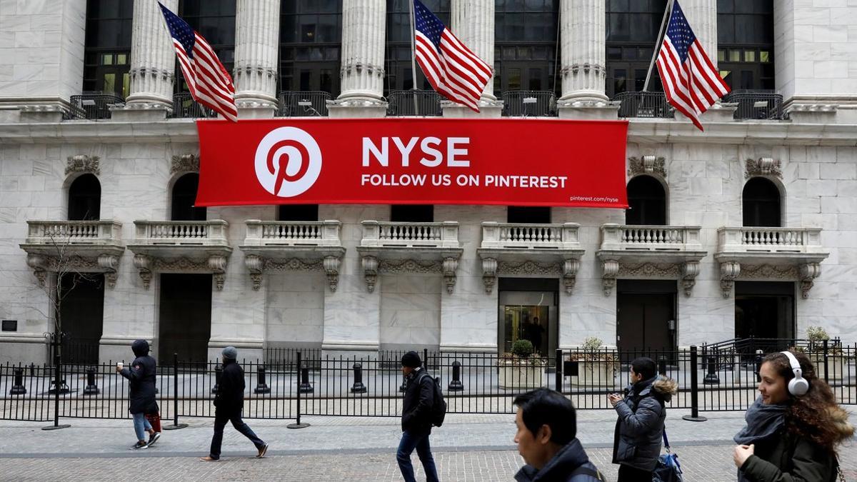 Pinterest en la bolsa