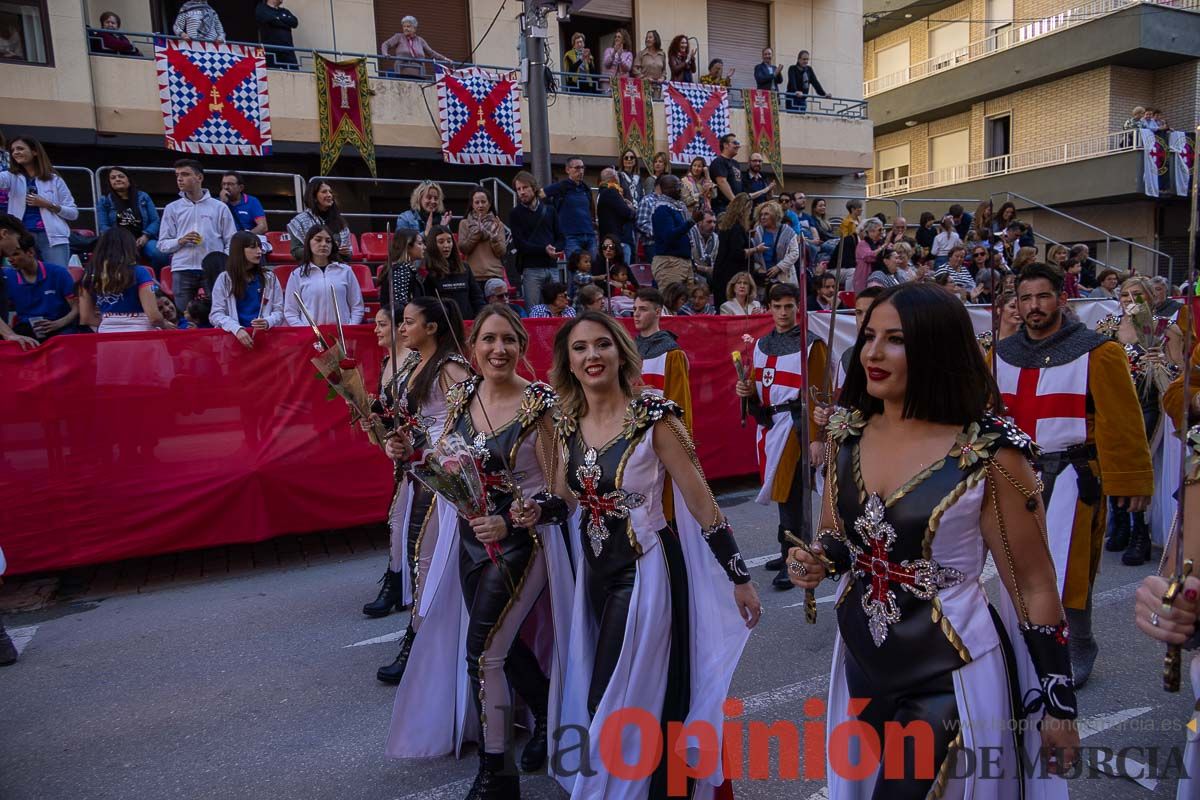 Procesión de subida a la Basílica en las Fiestas de Caravaca (Bando Cristiano)