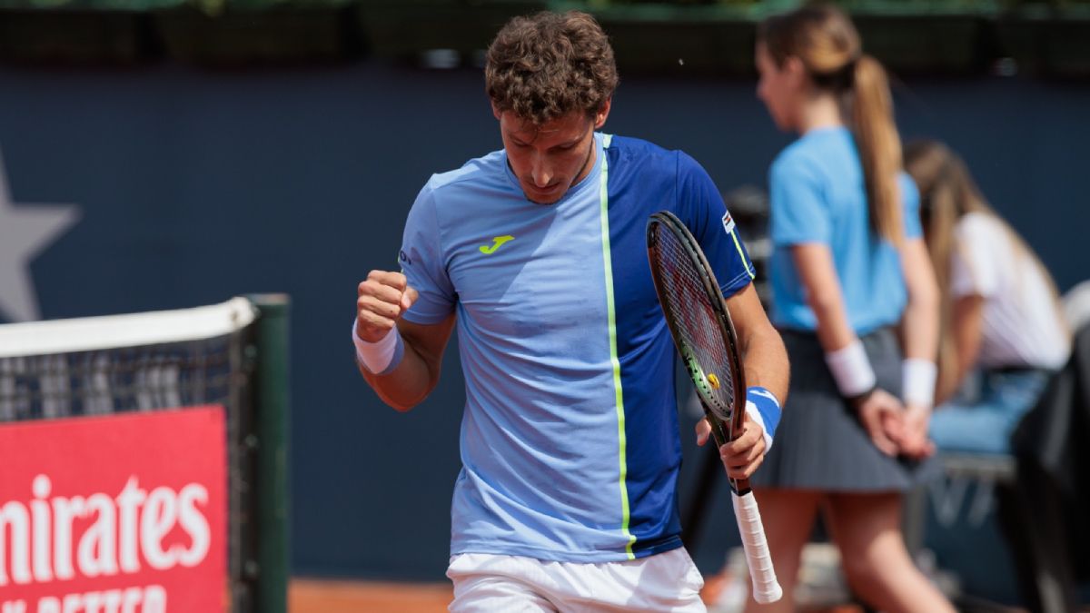 Carreño, durante su partido ante el noruego Casper Ruud