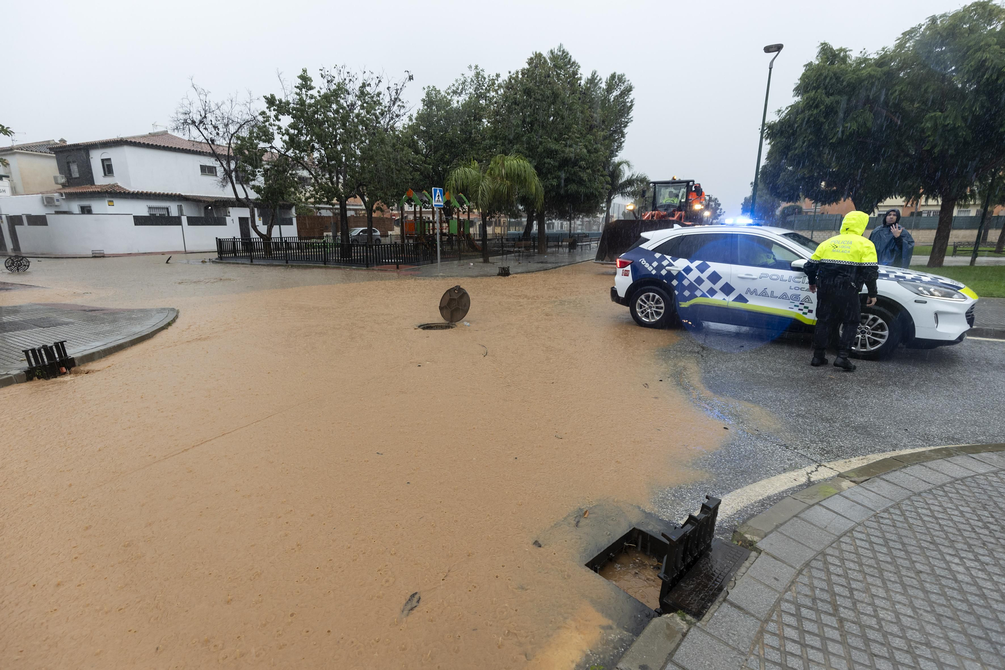 GALERIA |  La nova DANA castiga Màlaga 