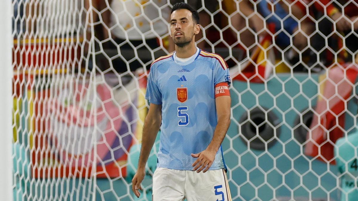 Busquets, tras fallar el penalti contra Marruecos