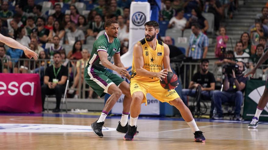 Axel Toupane en el último partido de Liga Endesa frente al Iberostar.