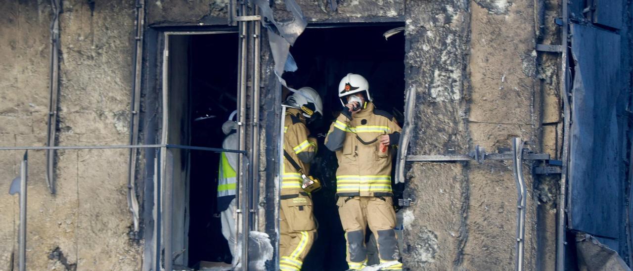 El conserje Julián, uno de los héroes del incendio de Valencia.