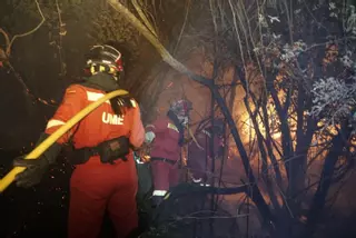 El incendio de Méntrida (Toledo), que afectó a Madrid, perimetrado tras arrasar más de 3000 hectáreas