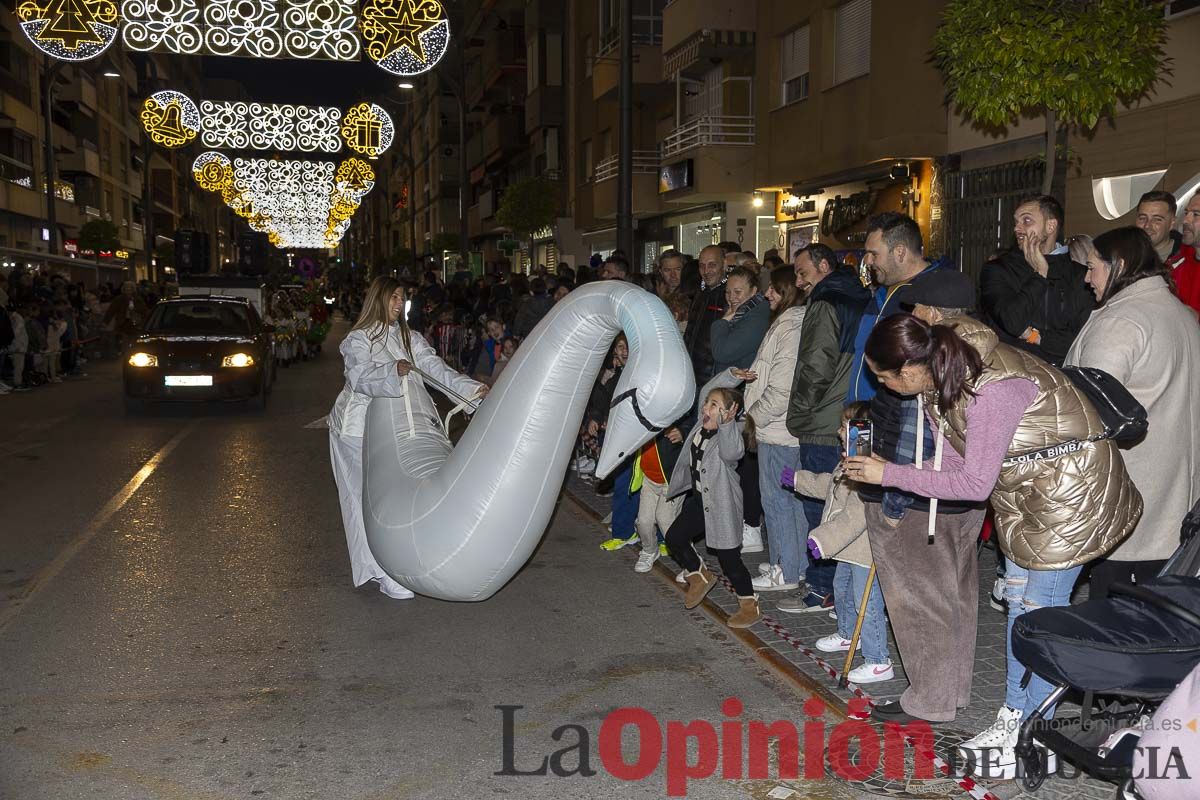 Así ha sido el desfile de Papá Noel en Caravaca