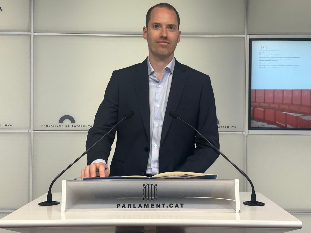 Juan Fernández, portavoz del PP en el Parlament