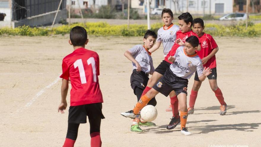 Partido entre el Vistalegre y el CD Santiago.