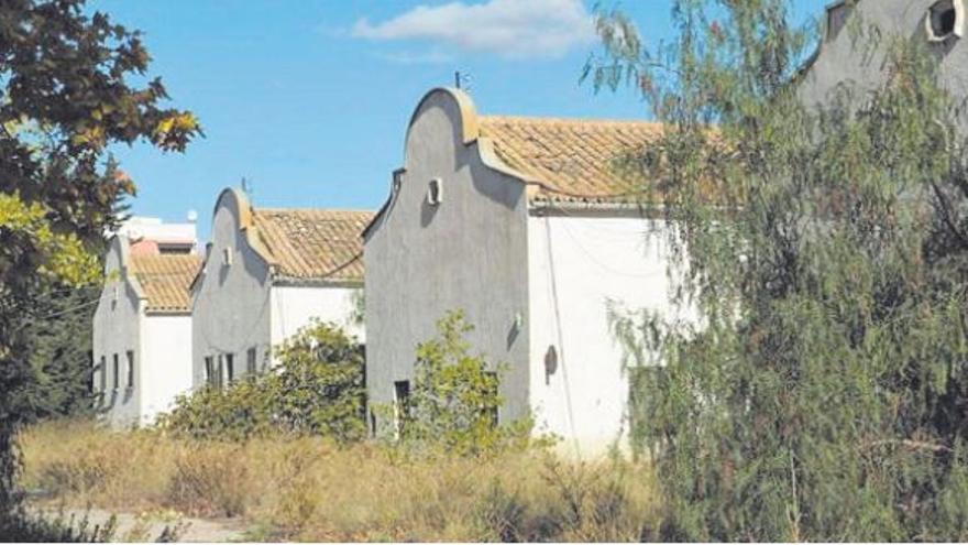 Interior del antiguo acuartelamiento de Son Busquets