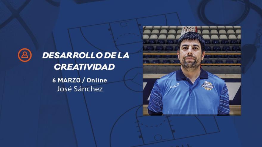 Jose Sánchez afronta el tema de la creatividad a través del entrenamiento