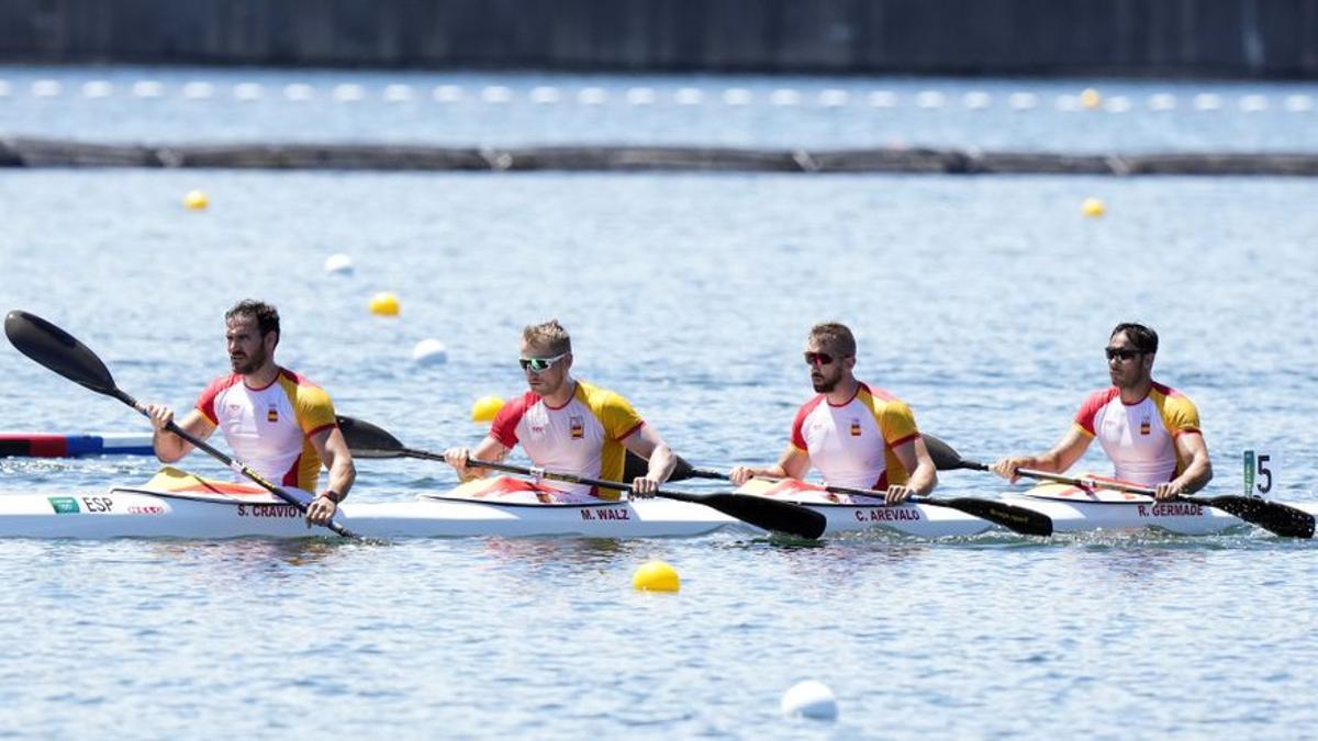El ‘dream team’ de Craviotto aconsegueix la plata El ‘dream team’ de Craviotto aconsegueix la plata