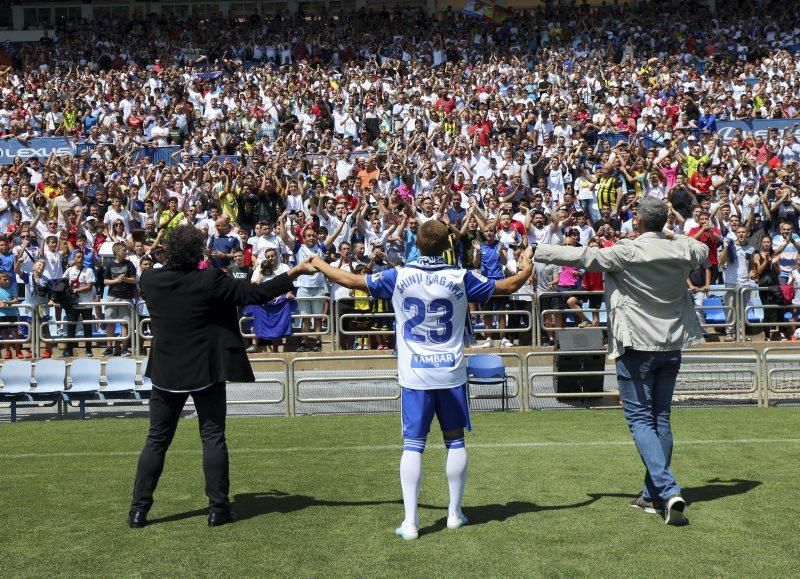 Presentación de Kagawa como jugador del Zaragoza