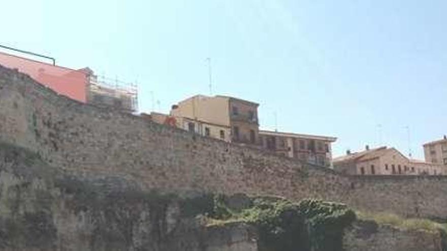 Impacto visual que tendrá el nuevo Museo en la zona de la muralla de la avenida de la Feria.