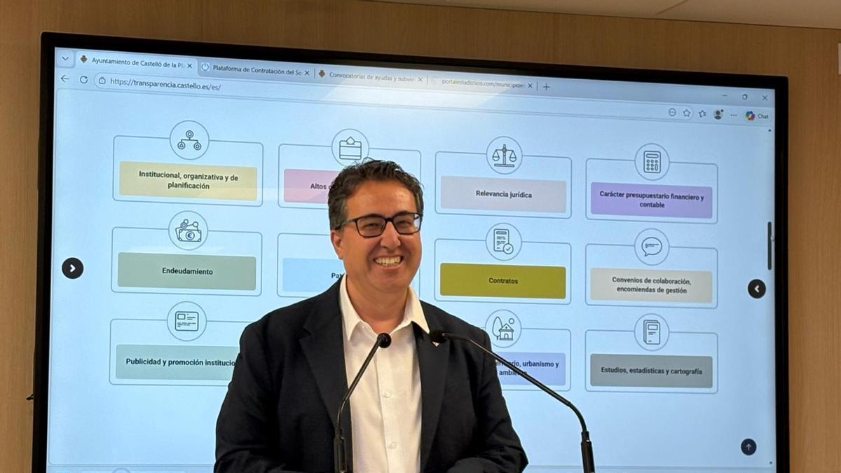 Paco Cabañero es el concejal de Modernización.