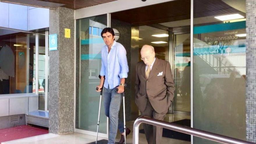 Miguel Ángel Perera recibe el alta hospitalaria