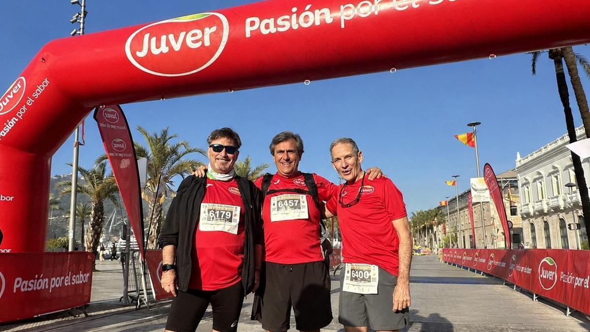 Pepe Hernández, Director General de Juver, Joaquín Jiménez, director comercial y de Marketing y Pablo Serrano, director de I+D.
