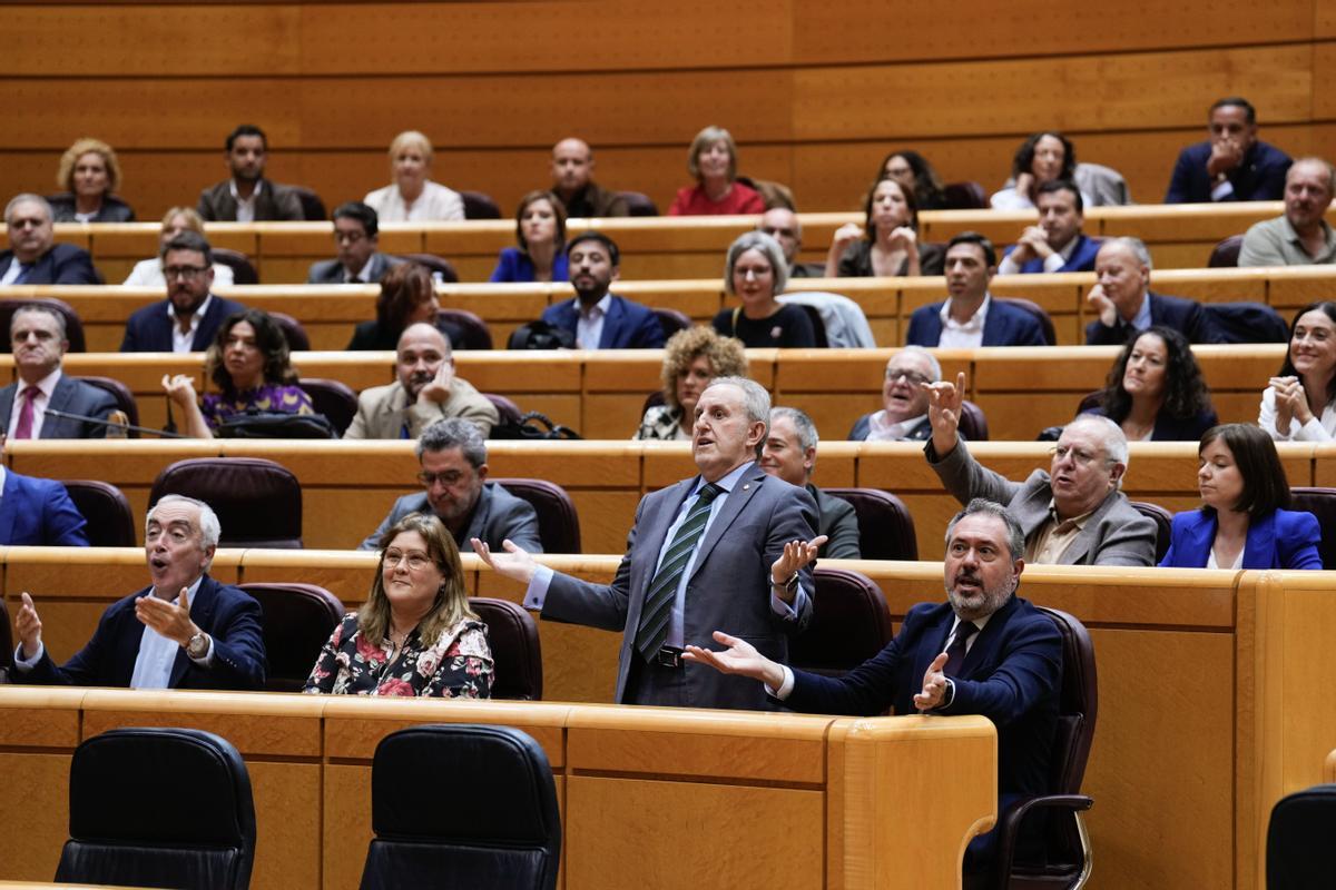 Sesión en el Senado