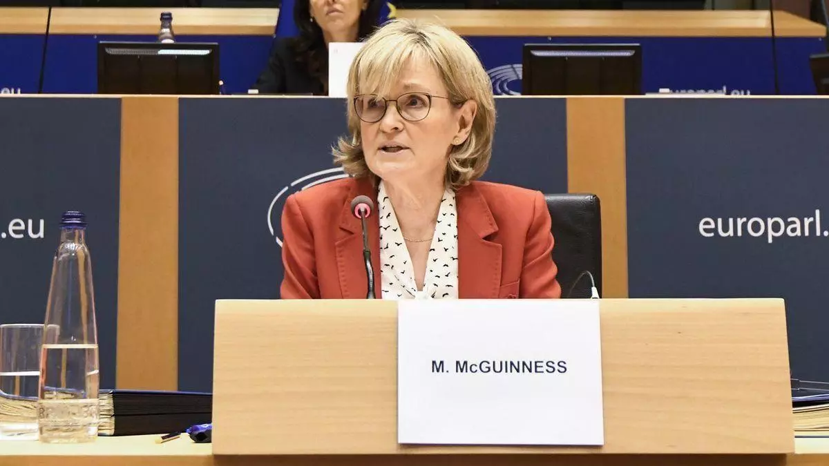 La reprimenda de la comisaria McGuinness al sector financiero
