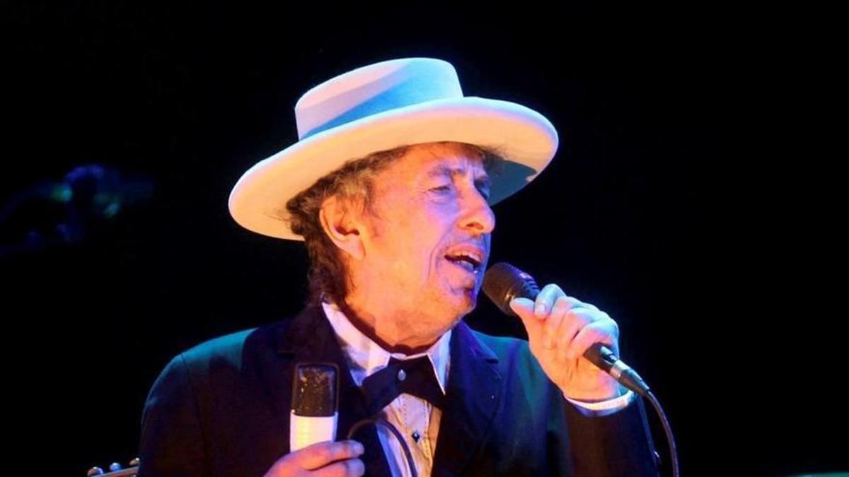 Una imagen de Bob Dylan.