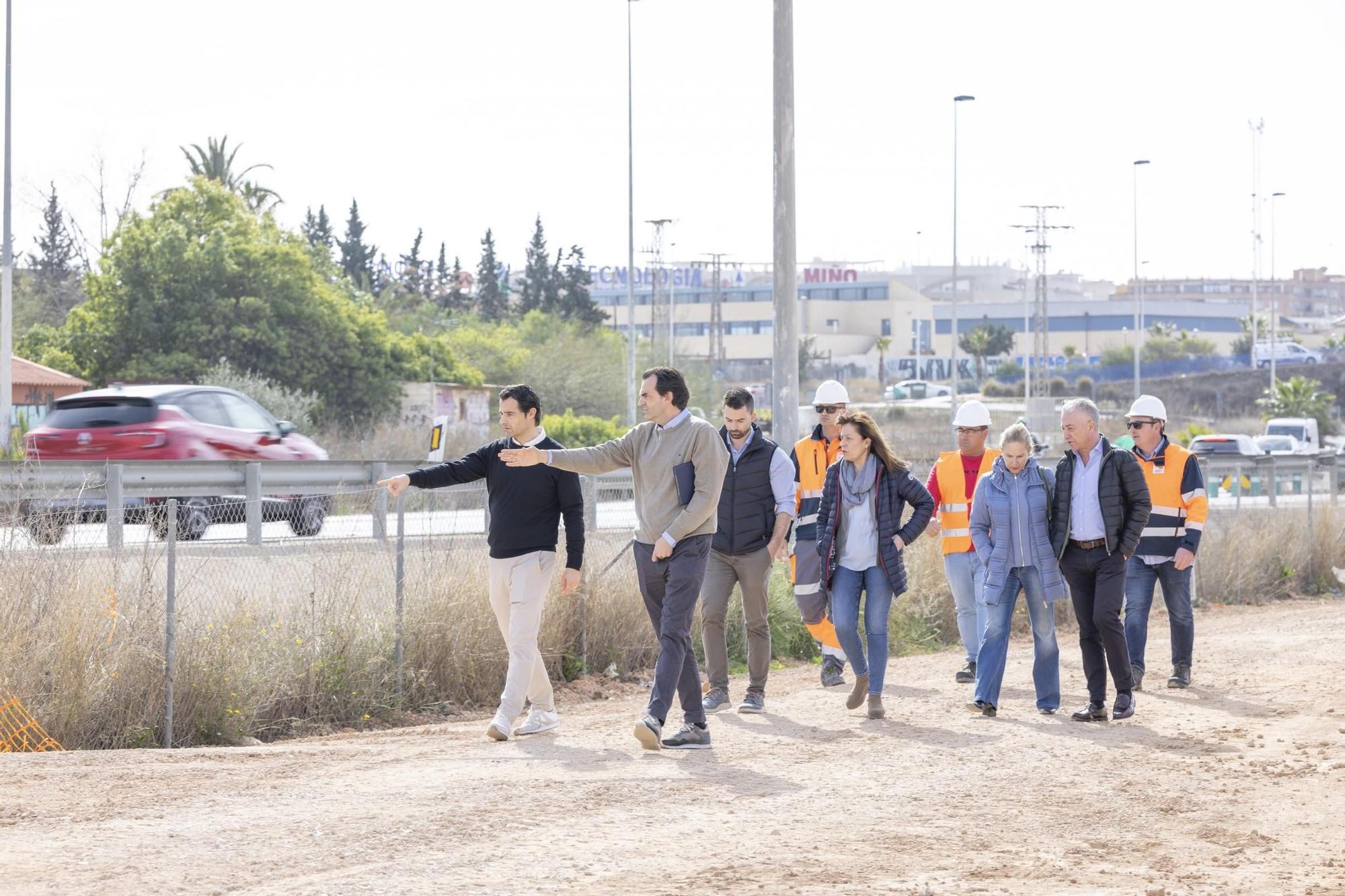 Esta es la nueva balsa de laminación y parque inundable que Torrevieja abrirá en marzo en Doña Inés