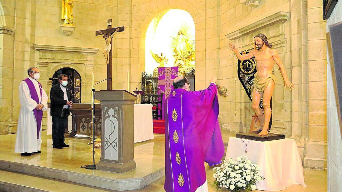 L’Alcora presenta su nueva imagen del Cristo Resucitado