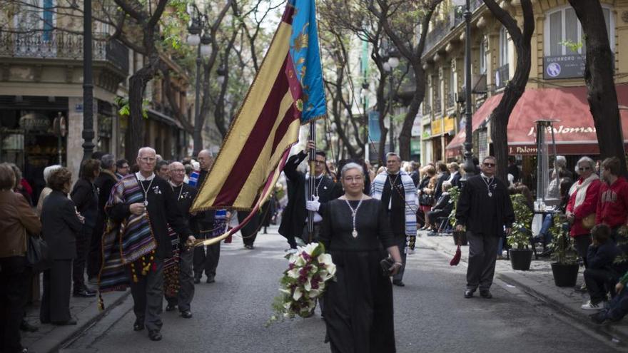 Lleno en la Catedral en la misa por Sant Vicent Ferrer