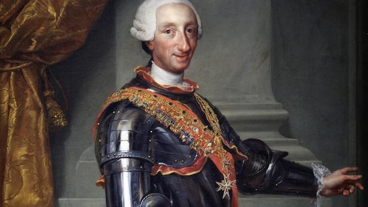 Imagen del rey Carlos III