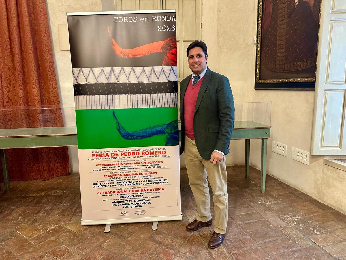 Fran Rivera ha presentado la Feria de Pedro Romero en Ronda