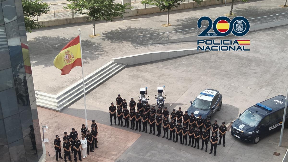 VÍDEO: Castellón refuerza su seguridad con la incorporación de 32 alumnos en prácticas a la Policía Nacional