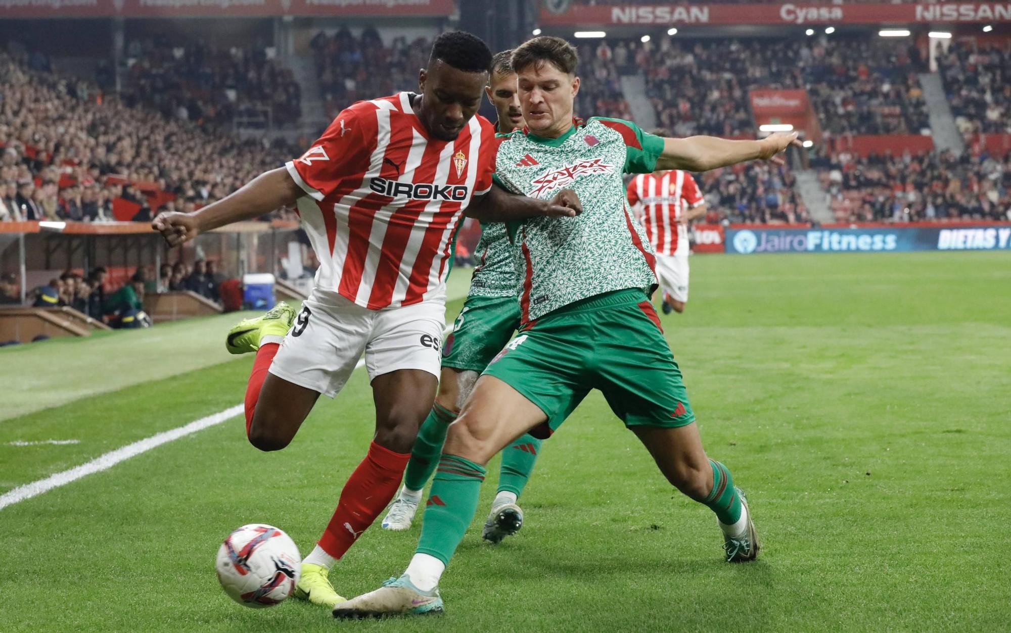 Así fue el partido Sporting-Granada, en imágenes