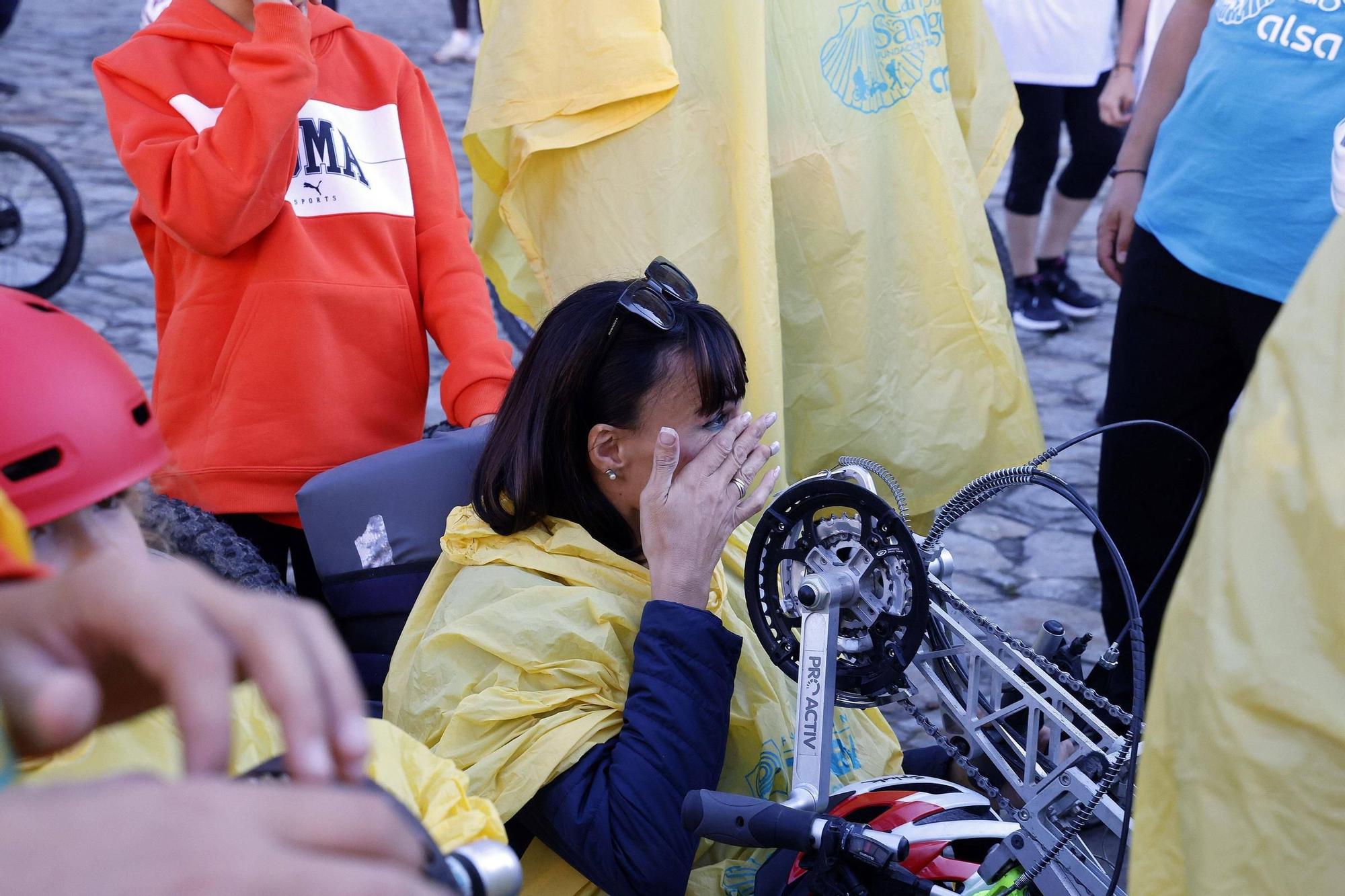 Vicente del Bosque e Irene Villa, en Santiago con el Camino de Valores por la inclusión