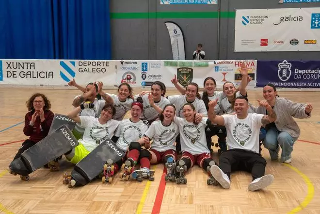 El Marineda Hockey asciende a la OK Liga con honores