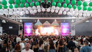 . Ambiente inicial en el tardeo más grande de la historia organizado por El Paripé.