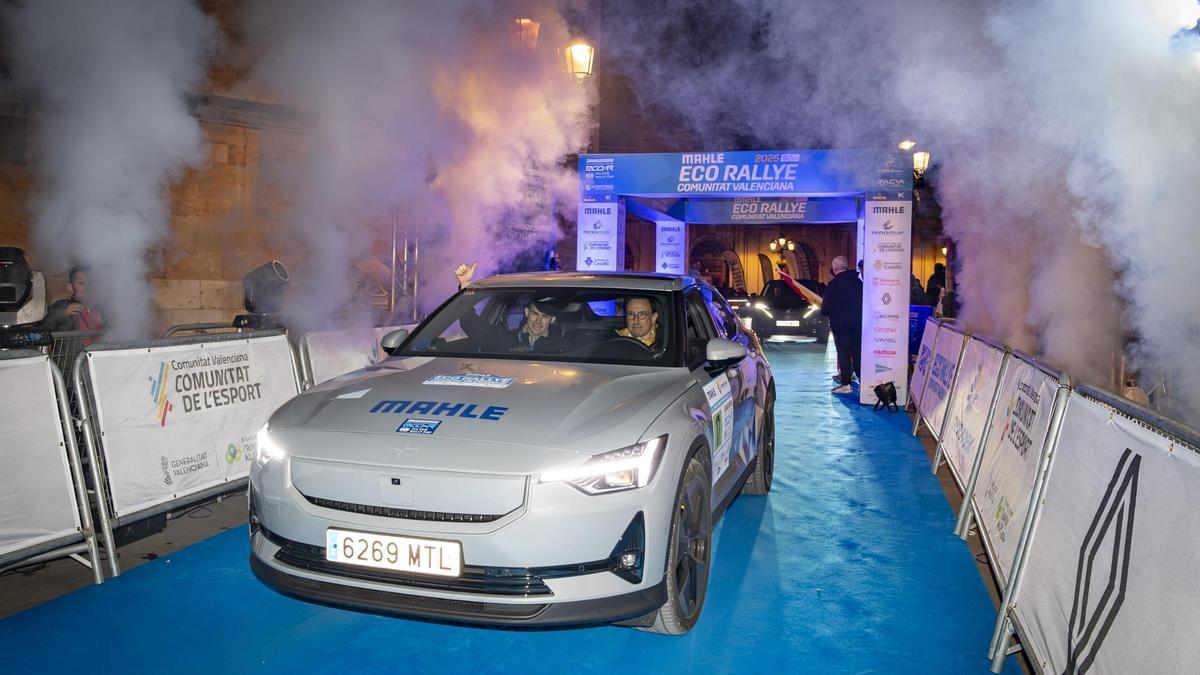 El Eco Rallye Comunidad Valenciana marca un hito histórico en el automovilismo español El Eco Rallye Comunidad Valenciana marca un hito histórico en el automovilismo español