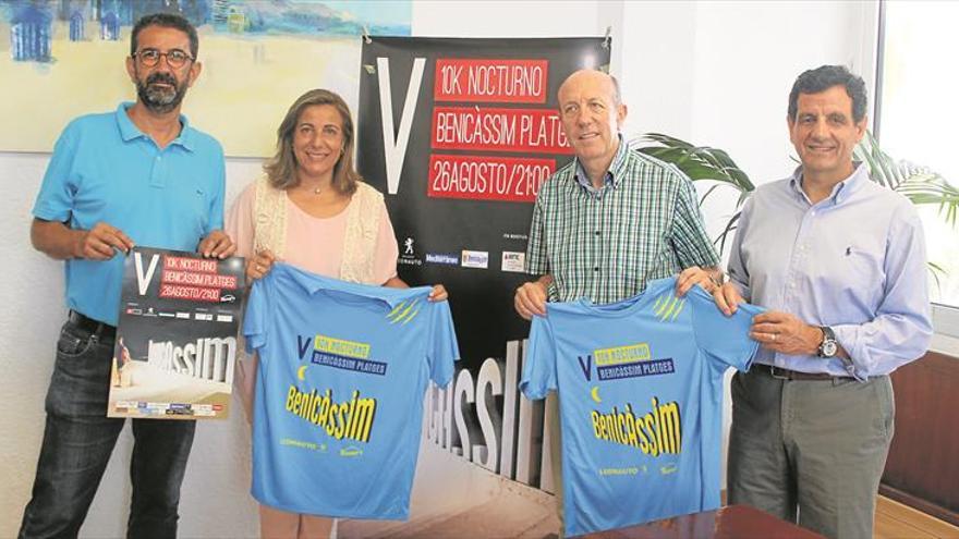 Benicàssim se viste de gala para la presentación del 10K Nocturno Platges