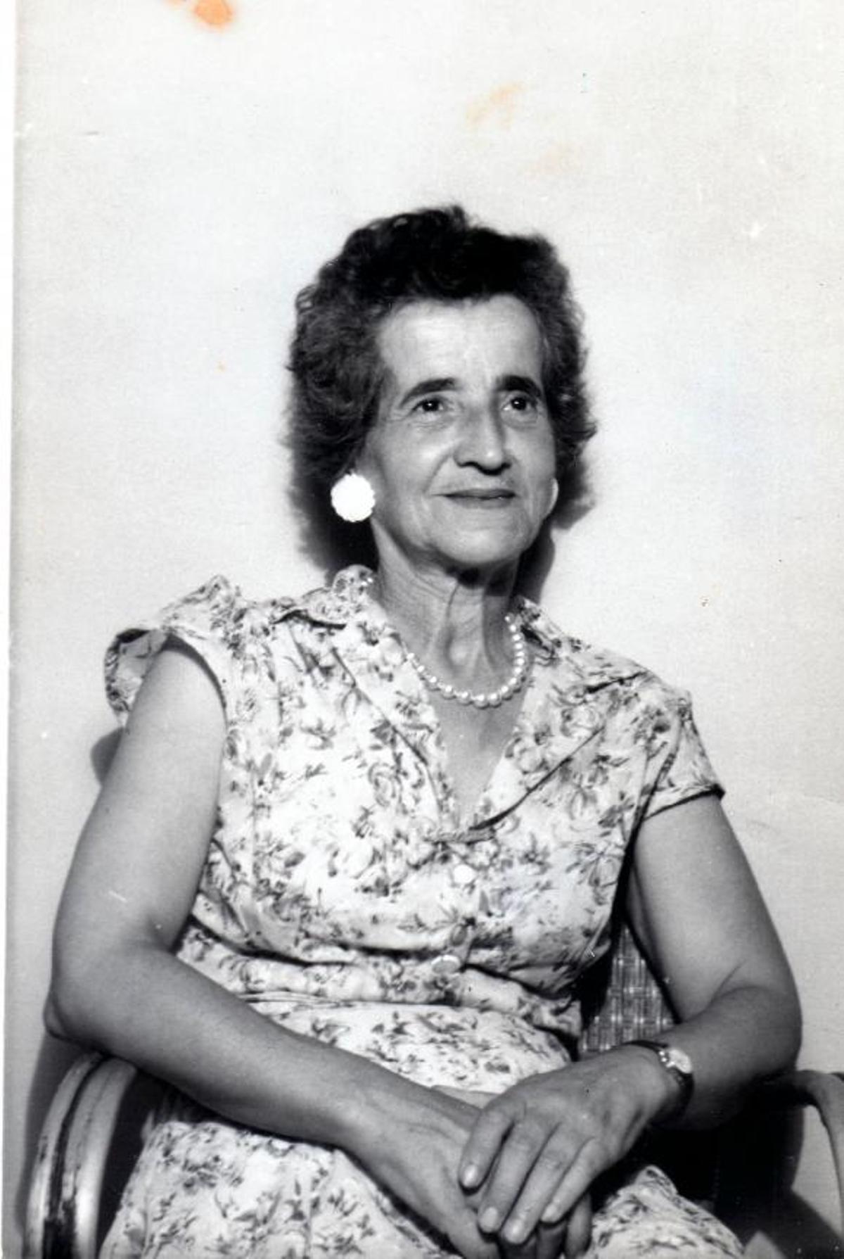 Joana Colom va passar bona part de la seva vida a l'exili. | ARXIU FAMILIAR