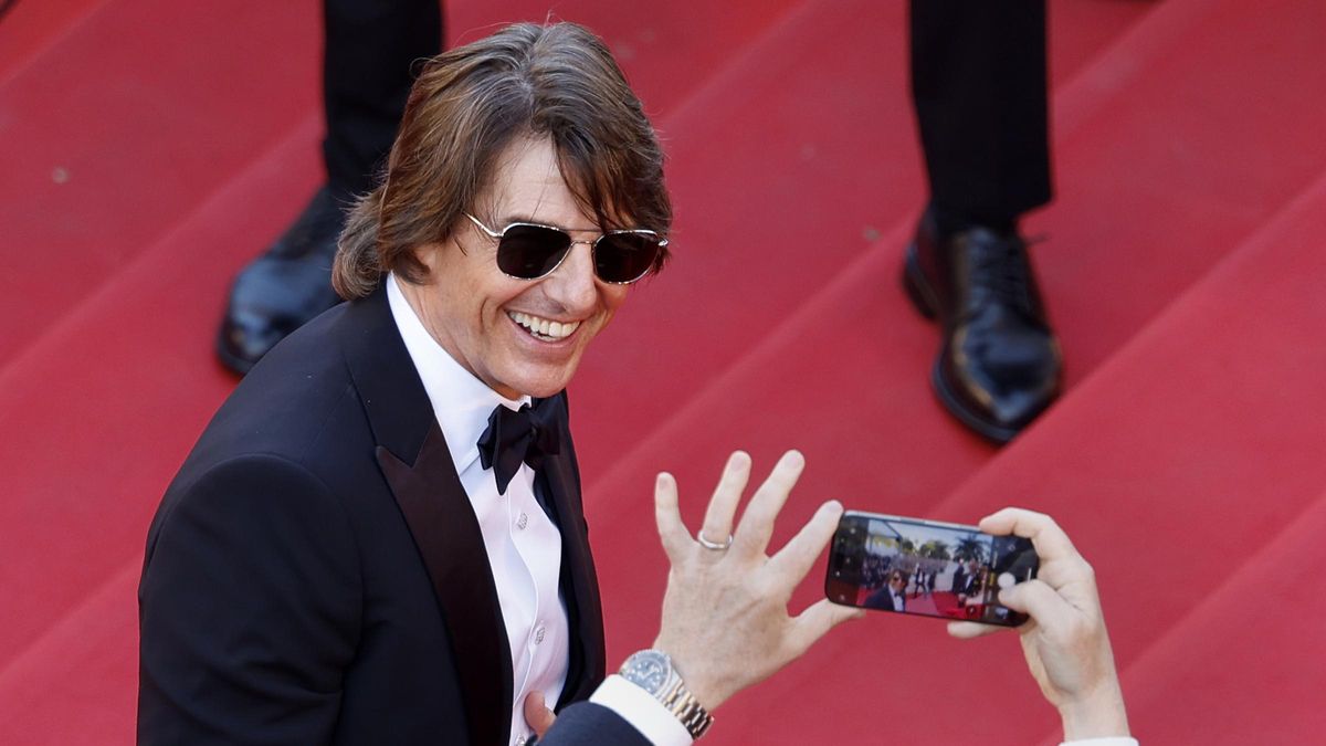 L'actor Tom Cruise al 78è Festival de Canes.