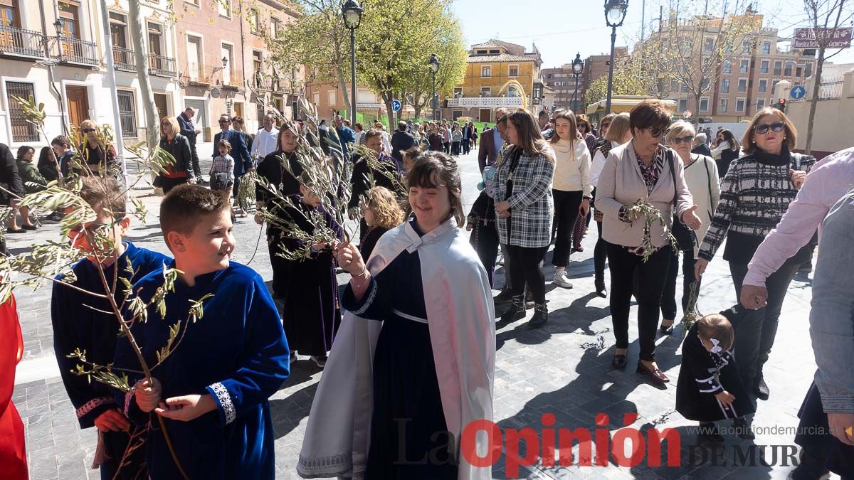 Procesión de Domingo de Ramos en Caravaca