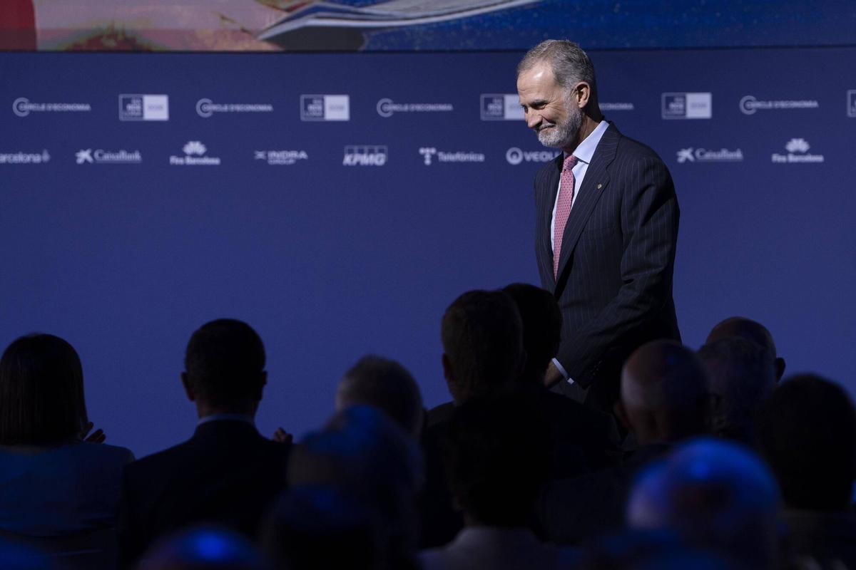 El Rey Felipe VI preside la entrega del Premio Cercle d’Economia 2026.