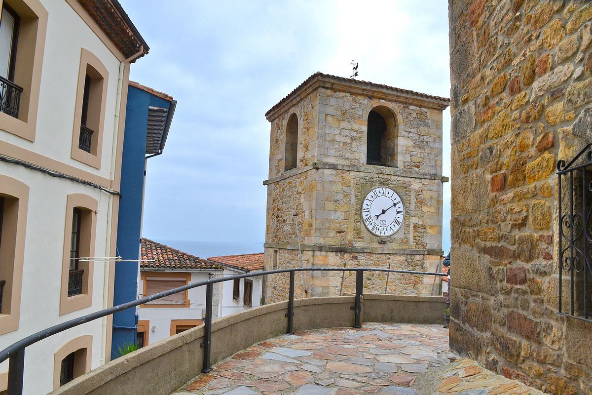 La torre del Reloj, en el barrio de los balleneros.