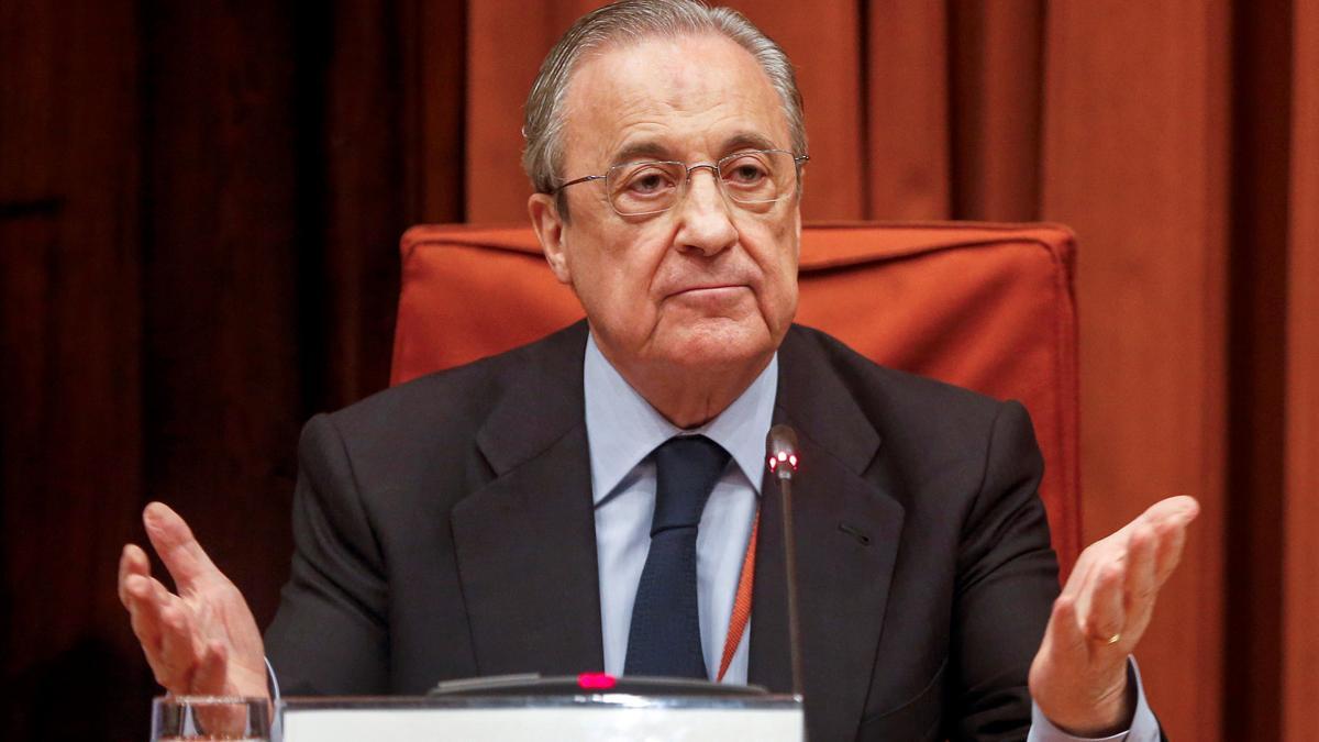 Florentino Pérez, presidente del Real Madrid