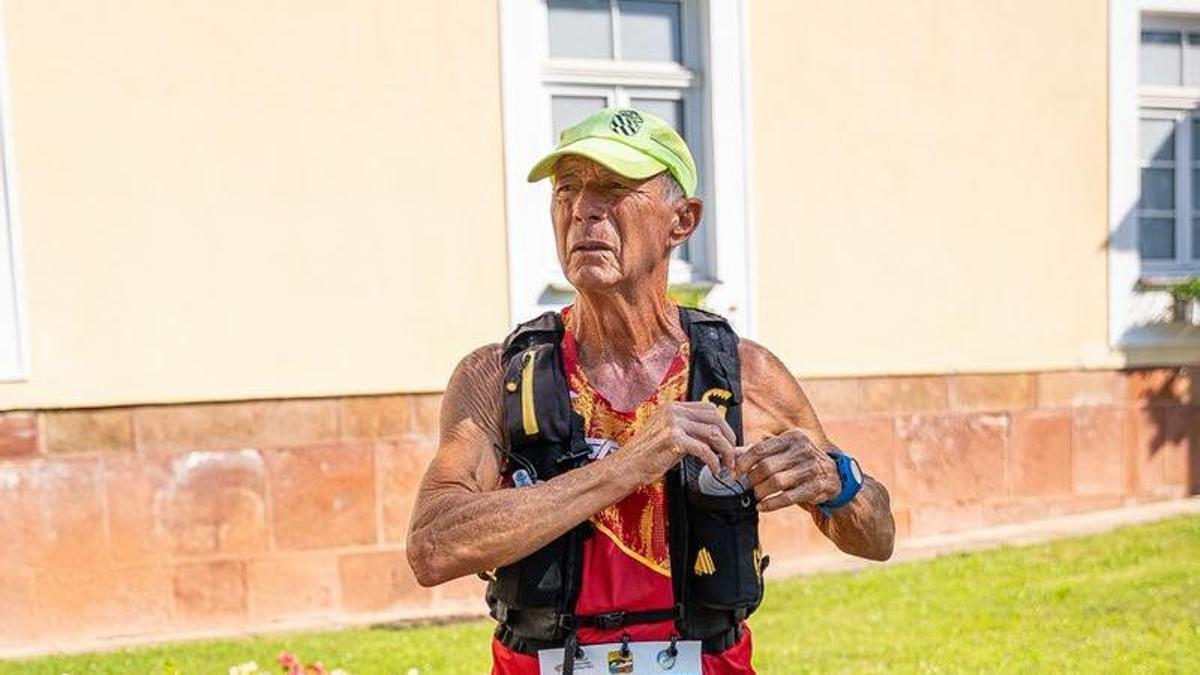 El corredor tinerfeño Tomás González Morales.