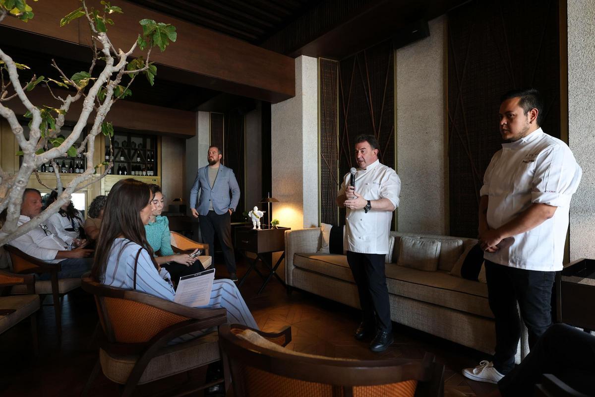 Galería: Martín Berasategui presenta su nueva carta en Etxeko Ibiza
