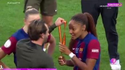 El Barça se entregó las medallas a sí mismas