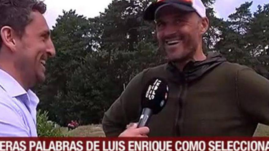 Luis Enrique promete con sus palabras como seleccionador