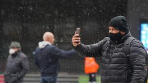 Neva a Madrid capital: ‘Filomena’ deixa mínimes de fins a -5 graus